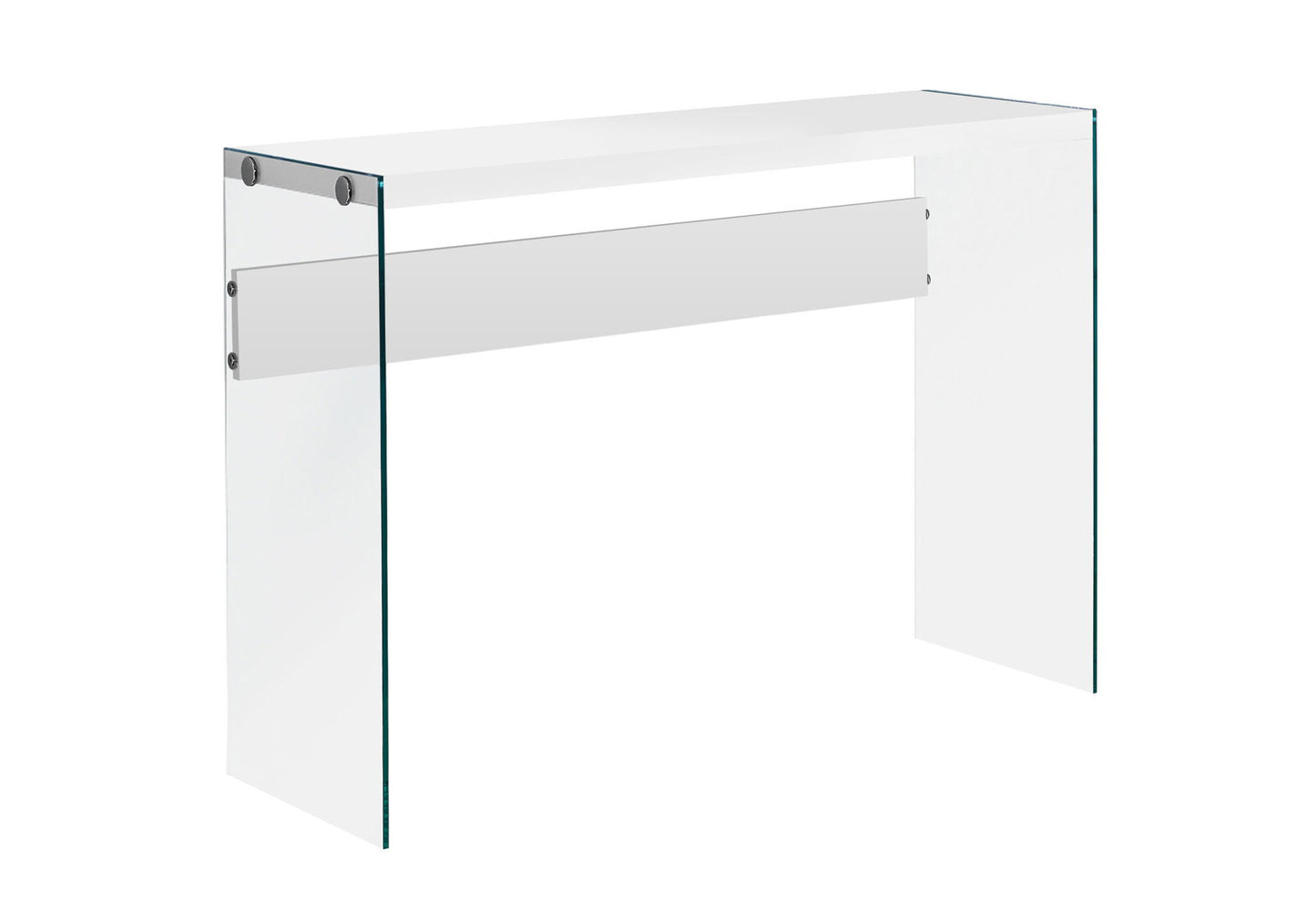 Mesa consola auxiliar para entrada, superficie brillante y espaciosa