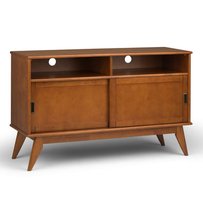 Draper - Mueble para TV bajo de mediados de siglo, hecho a mano