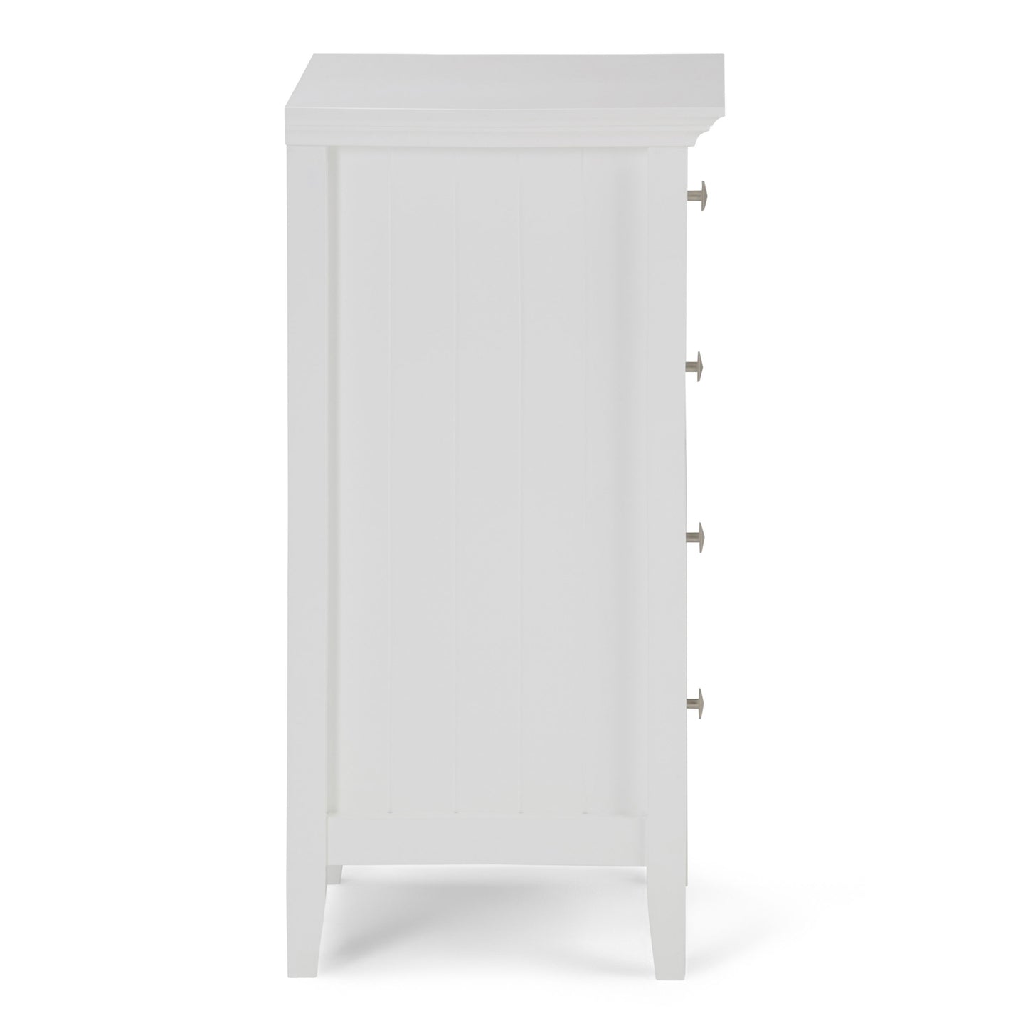 Acadian - Mueble de suelo con cuatro cajones - Blanco puro
