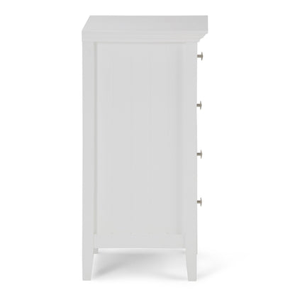 Acadian - Mueble de suelo con cuatro cajones - Blanco puro
