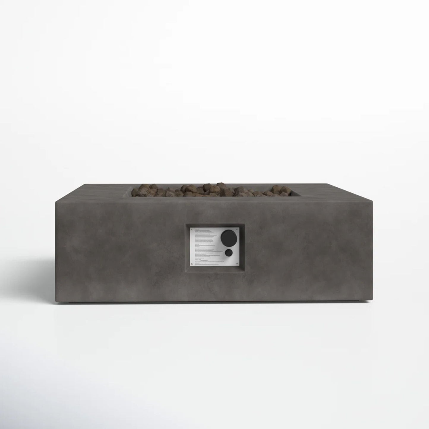 Mesa de fogata artesanal para exteriores - Carbón vegetal