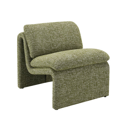 Jaeda - Silla decorativa elegante e innovadora con forma curva