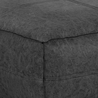 Brody - Puf cuadrado grande para mesa de centro