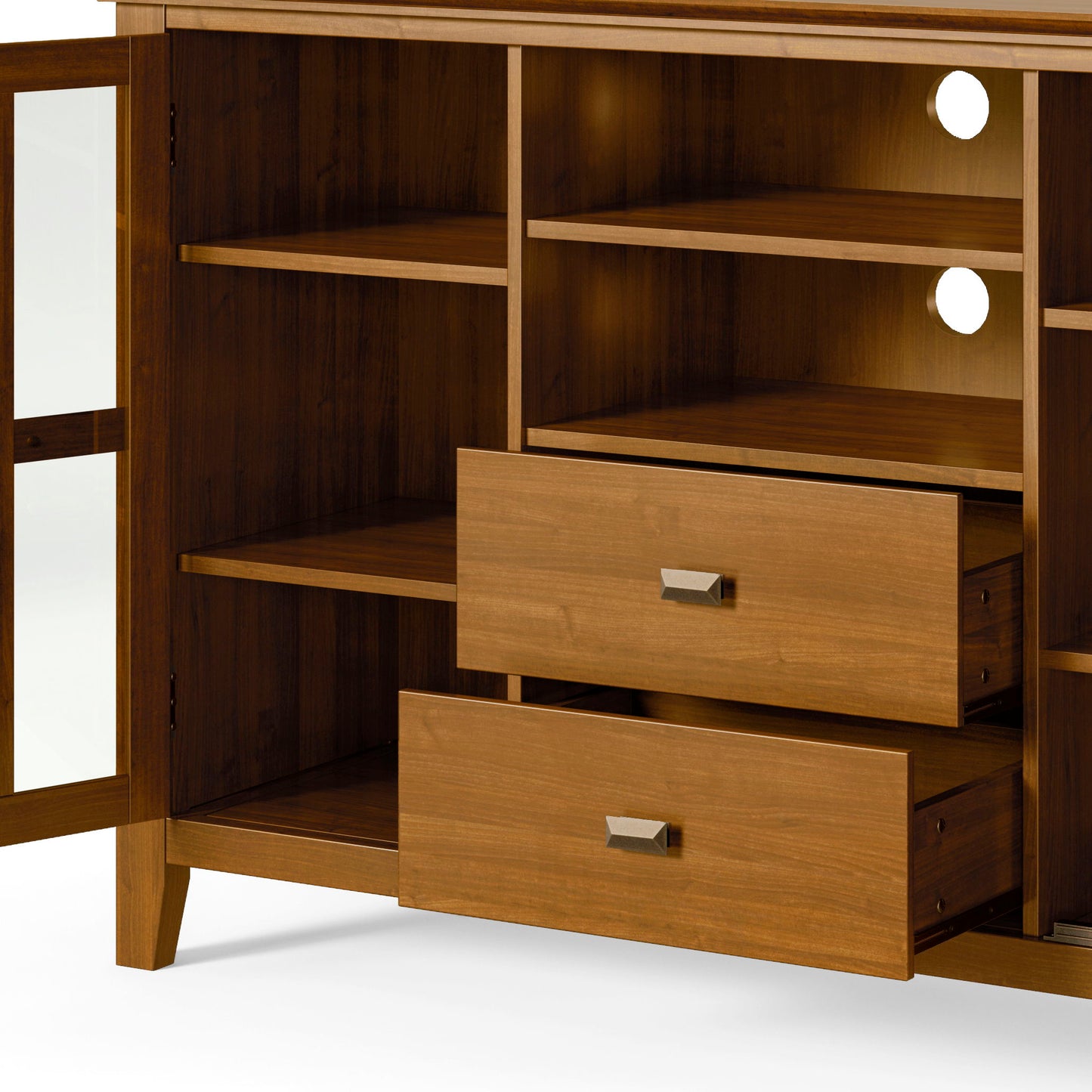 Artisan - Soporte alto para TV hecho a mano