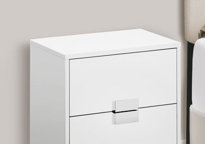 Mesa auxiliar con cajón de almacenamiento, diseño moderno