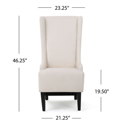 Alight - Upholstered Dining Chair With High Back And Birch Wood Legs (Set of 2)