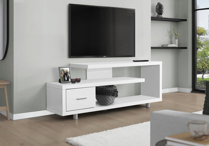 Mueble de TV, consola, mueble de almacenamiento para centro de entretenimiento multimedia, contemporáneo y moderno