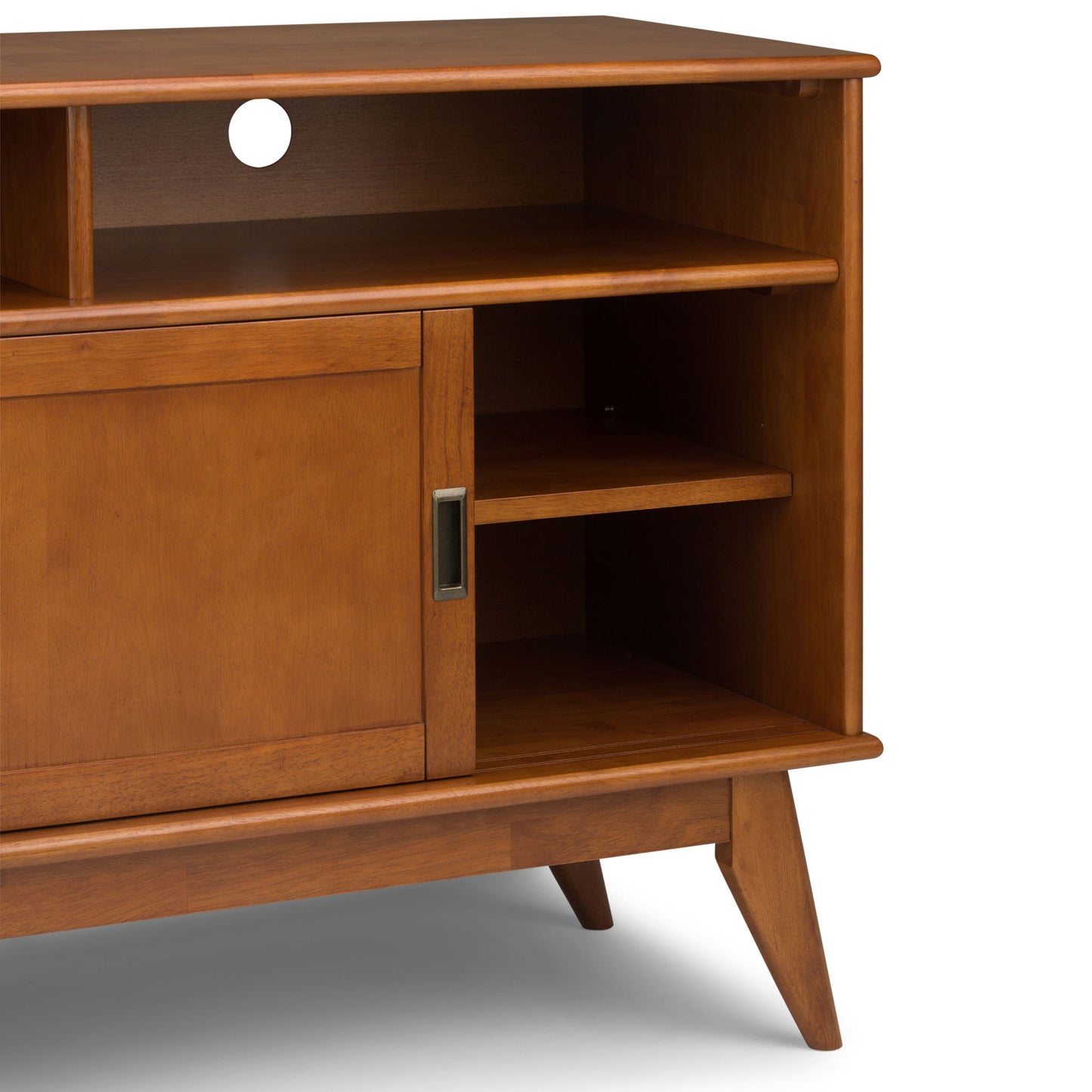 Draper - Mueble para TV bajo de mediados de siglo, hecho a mano