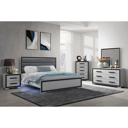 Adelaide - Dresser With Sleek Finish And Drawer Pulls