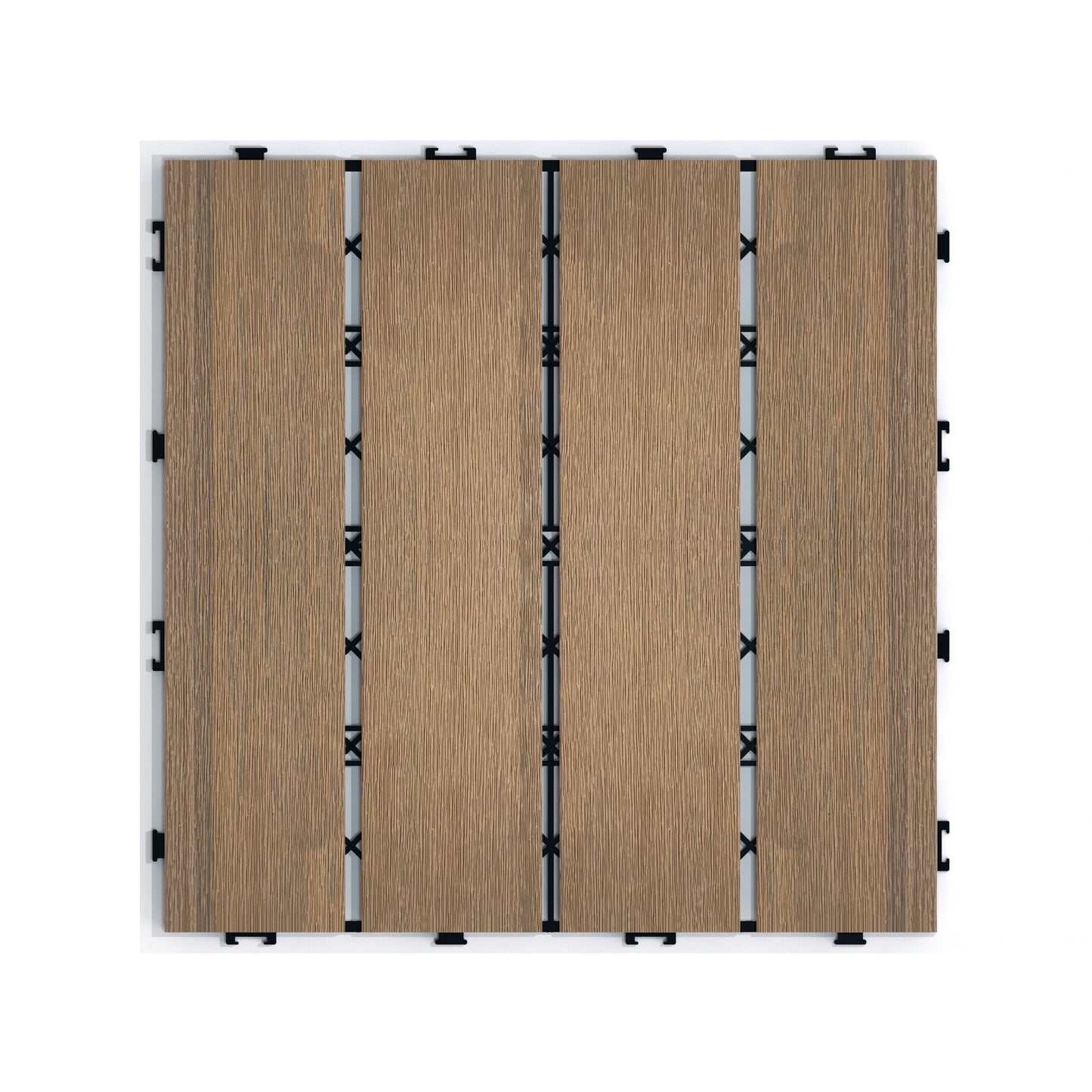 Patio Deck Tiles, Pack Of 22
