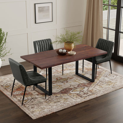 Fieldcrest - Mesa de comedor artesanal