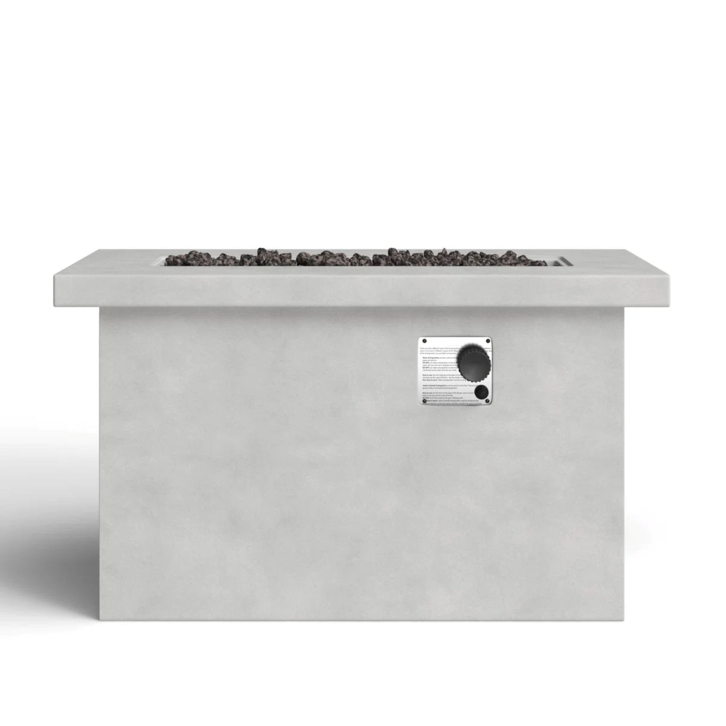 Mesa para fogata de exterior de gas propano/gas Construcción duradera