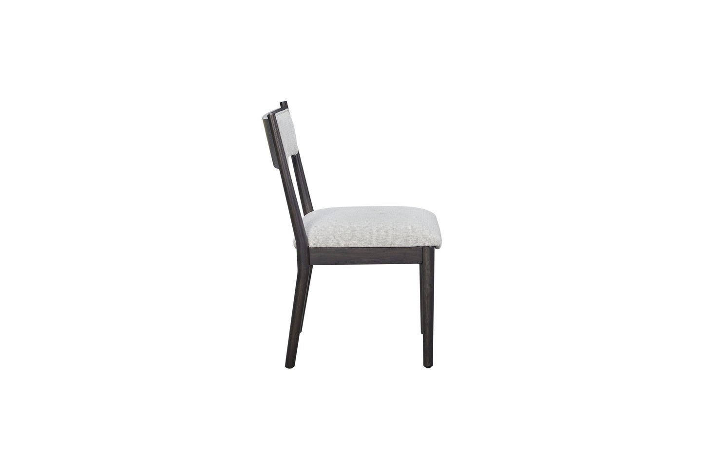 Cómoda silla tapizada en forma de media luna (juego de 2) - Peppercorn