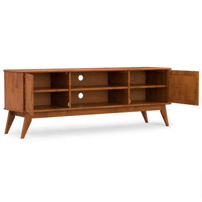 Draper - Mueble para TV bajo de mediados de siglo, hecho a mano