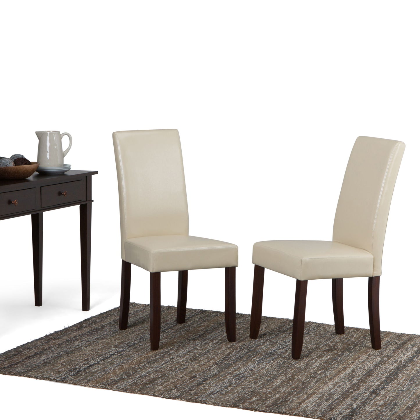 Acadian - Silla de comedor Parson tapizada (juego de 2)