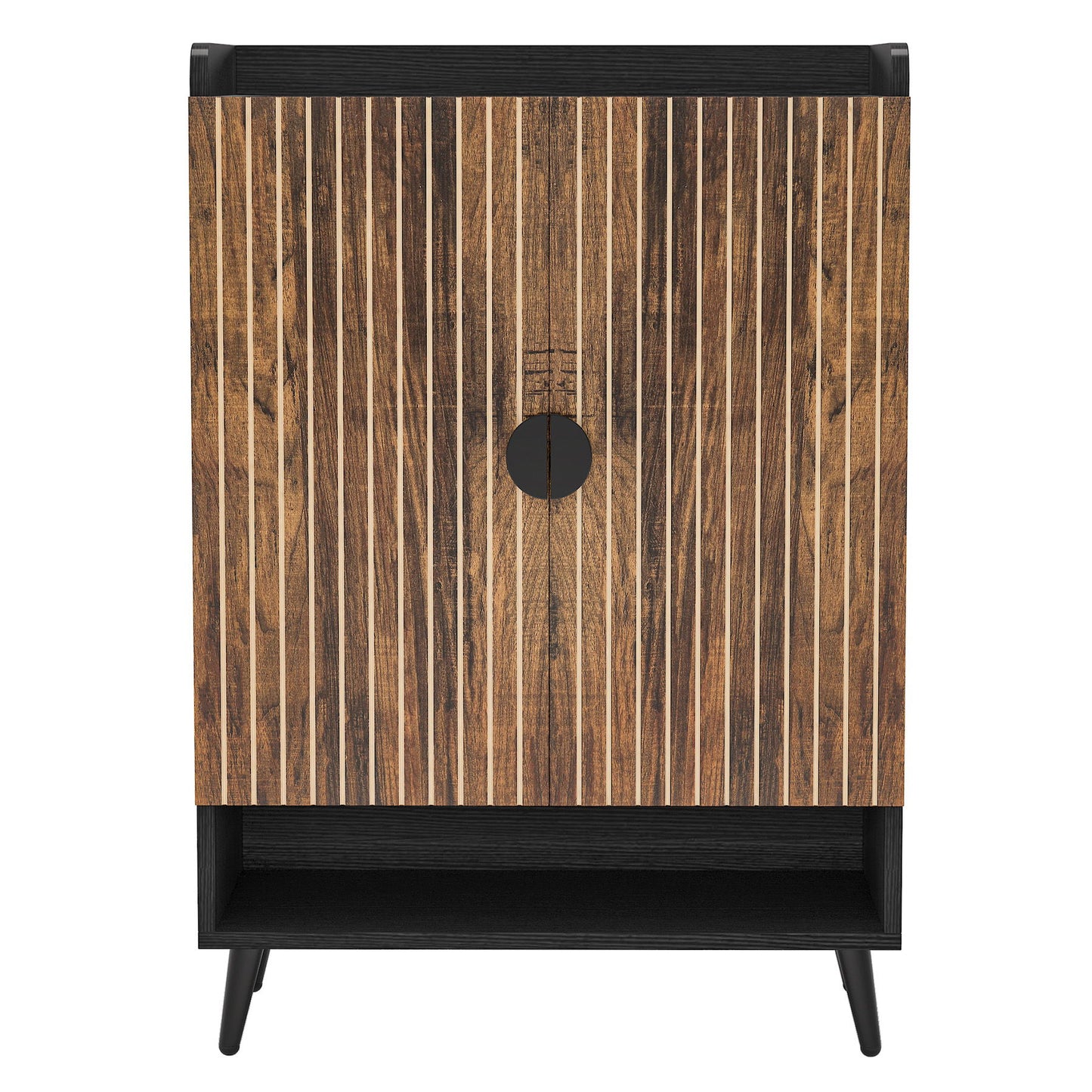 Shoe Cabinet With Doors, 7 Tier Storage Organizer