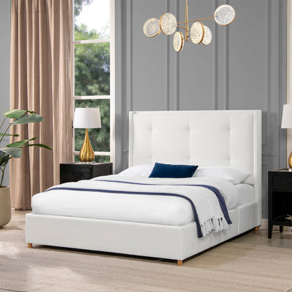 Miramar - Cushion Back Headboard Platform Bed Frame
