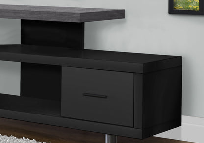 Mueble de TV, consola, mueble de almacenamiento para centro de entretenimiento multimedia, contemporáneo y moderno