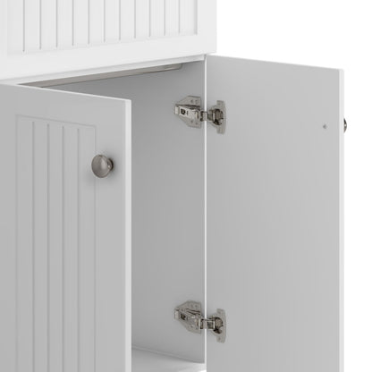 Beckham - Mueble de lavandería, grifo y fregadero de acero inoxidable