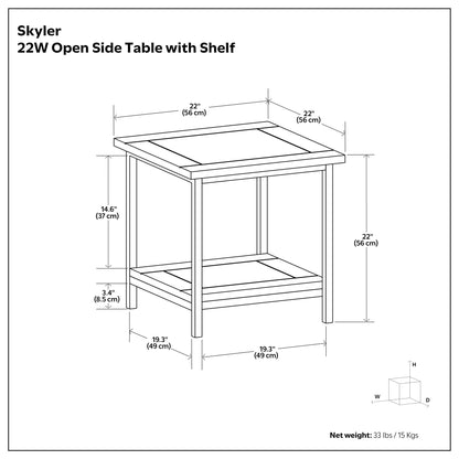 Skyler - Mesa multiusos artesanal