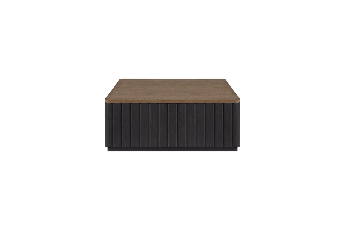 Mesa de cóctel Channel con ruedas, color negro