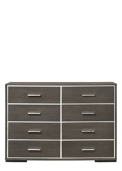 Escher - Cómoda - Gris/Roble