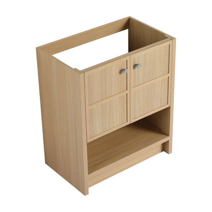 Modern Freestanding Bathroom Vanity With 2 Soft Closing Doors