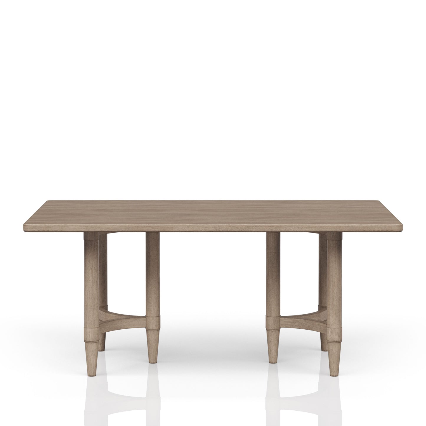 Mesa de comedor de altura de mostrador color arena