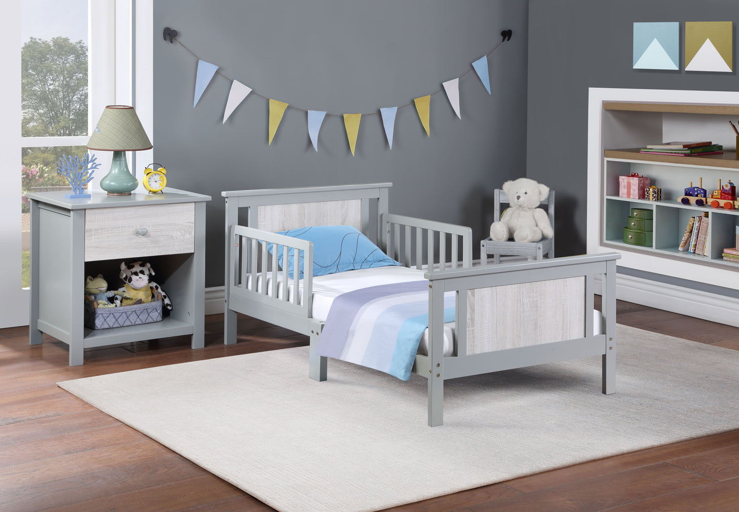 Connelly - Cama infantil con paneles reversibles