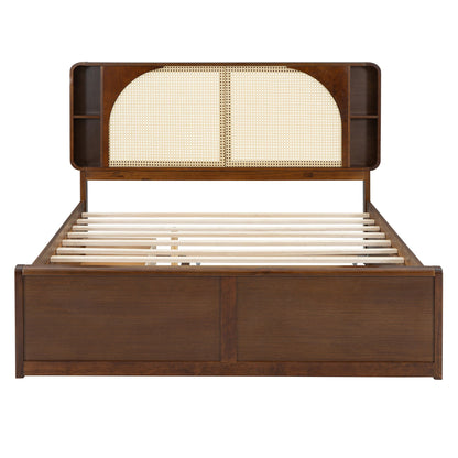 Headboard Bed With 2 Drawers And Trundle