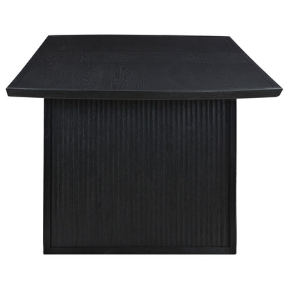 Mason - Removable Extension Leaf Dining Table - Black
