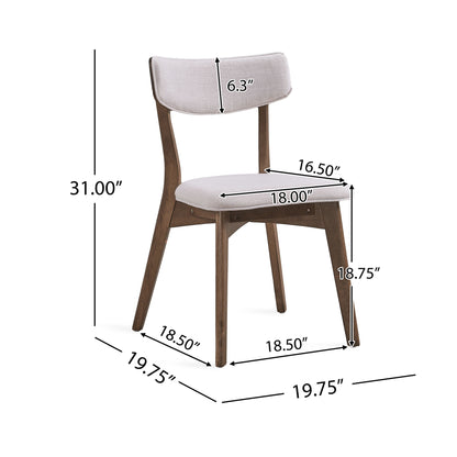 Mid - Century Dining Chairs (Set of 2)