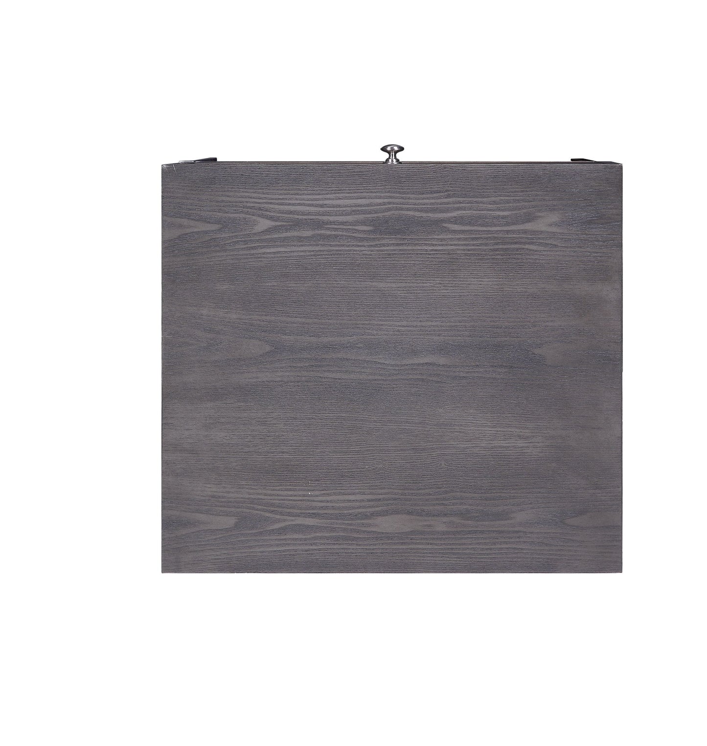 Iban - Mesa auxiliar - Roble gris/cromo