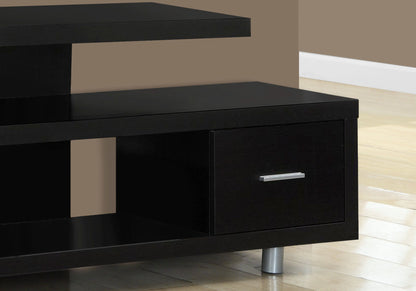 Mueble de TV, consola, mueble de almacenamiento para centro de entretenimiento multimedia, contemporáneo y moderno