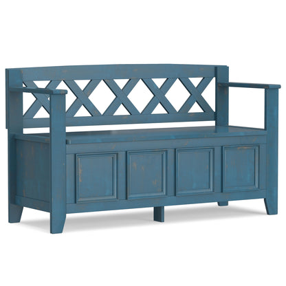Amherst - Handcrafted Entryway Storage Bench