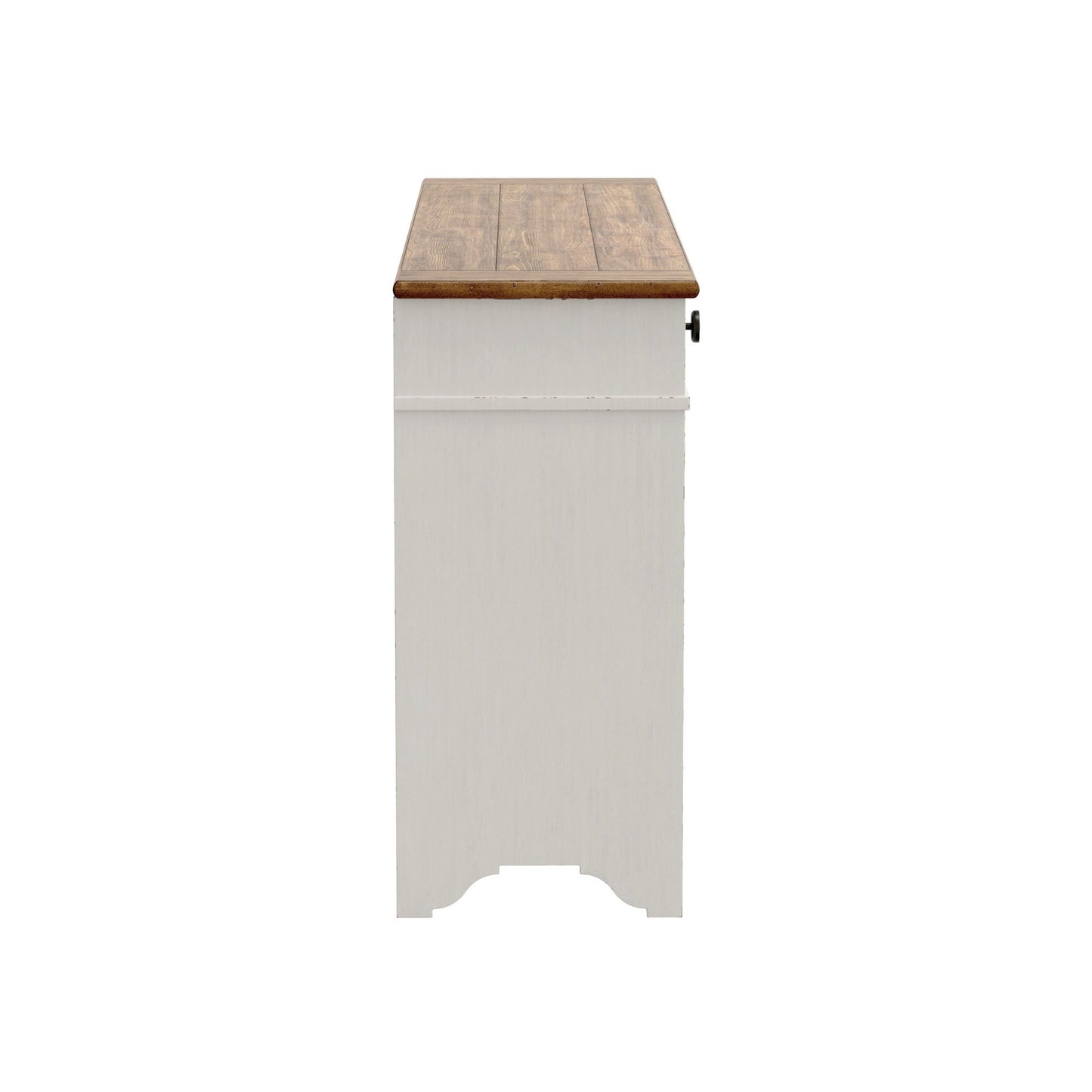 Server - Brown / White