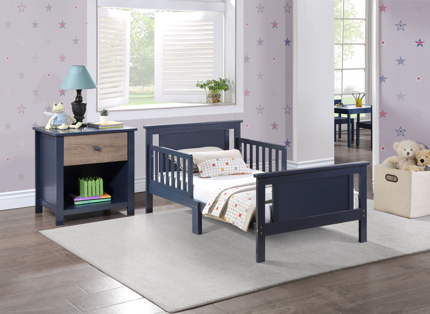 Connelly - Cama infantil con paneles reversibles