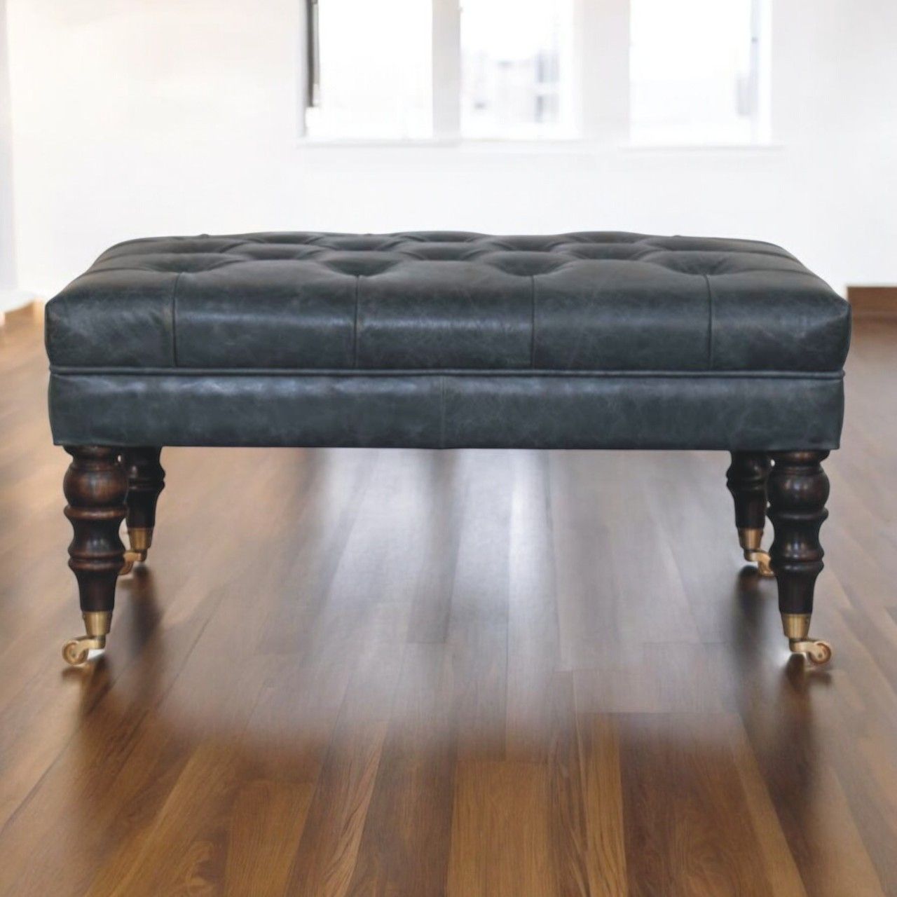 Buffalo - Ottoman With Castor Legs