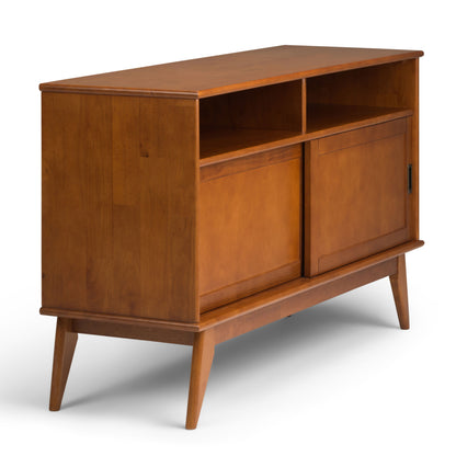 Draper - Mueble para TV bajo de mediados de siglo, hecho a mano