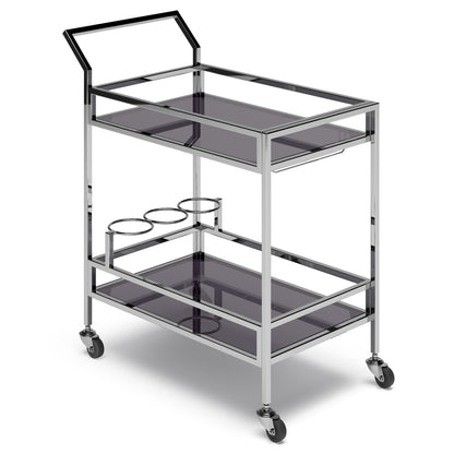 Watts - Carrito de bar - Cromado