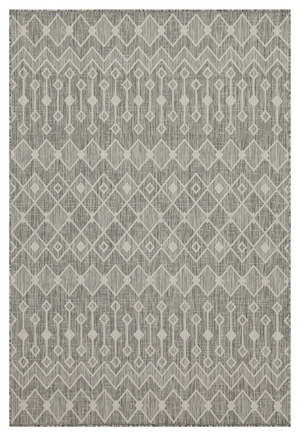 Sunshine - Alfombra de polipropileno para interior y exterior (2'7" x 7'3")