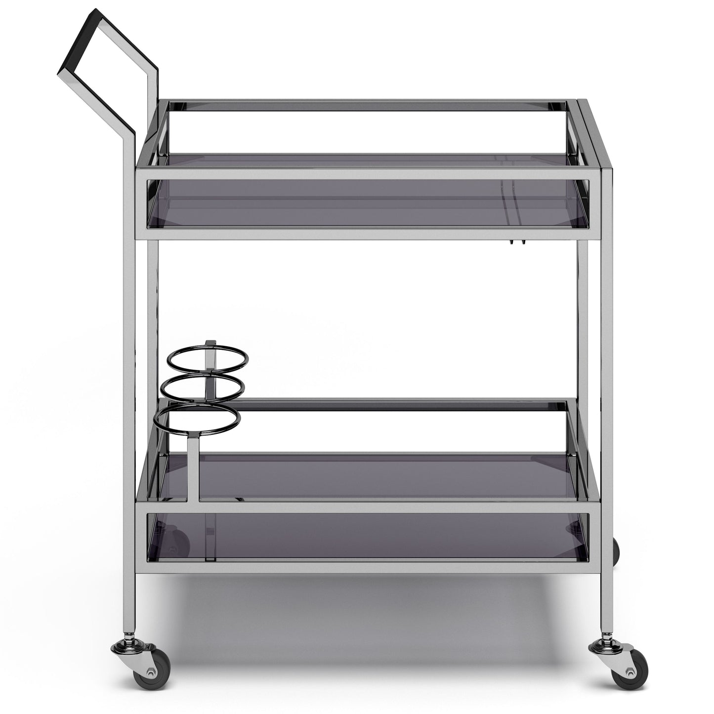 Watts - Carrito de bar - Cromado