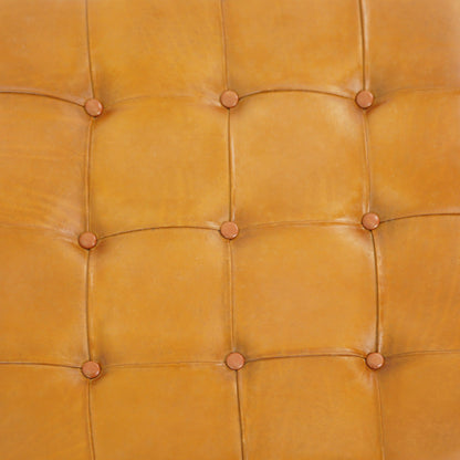 Benjiro - Square Ottoman - Tan