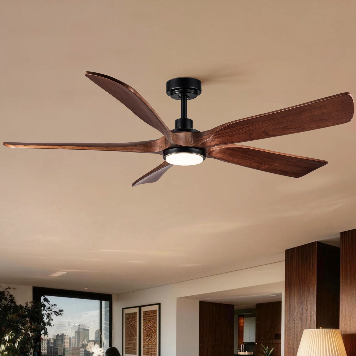 Ceiling Fan With Light And Remote Control