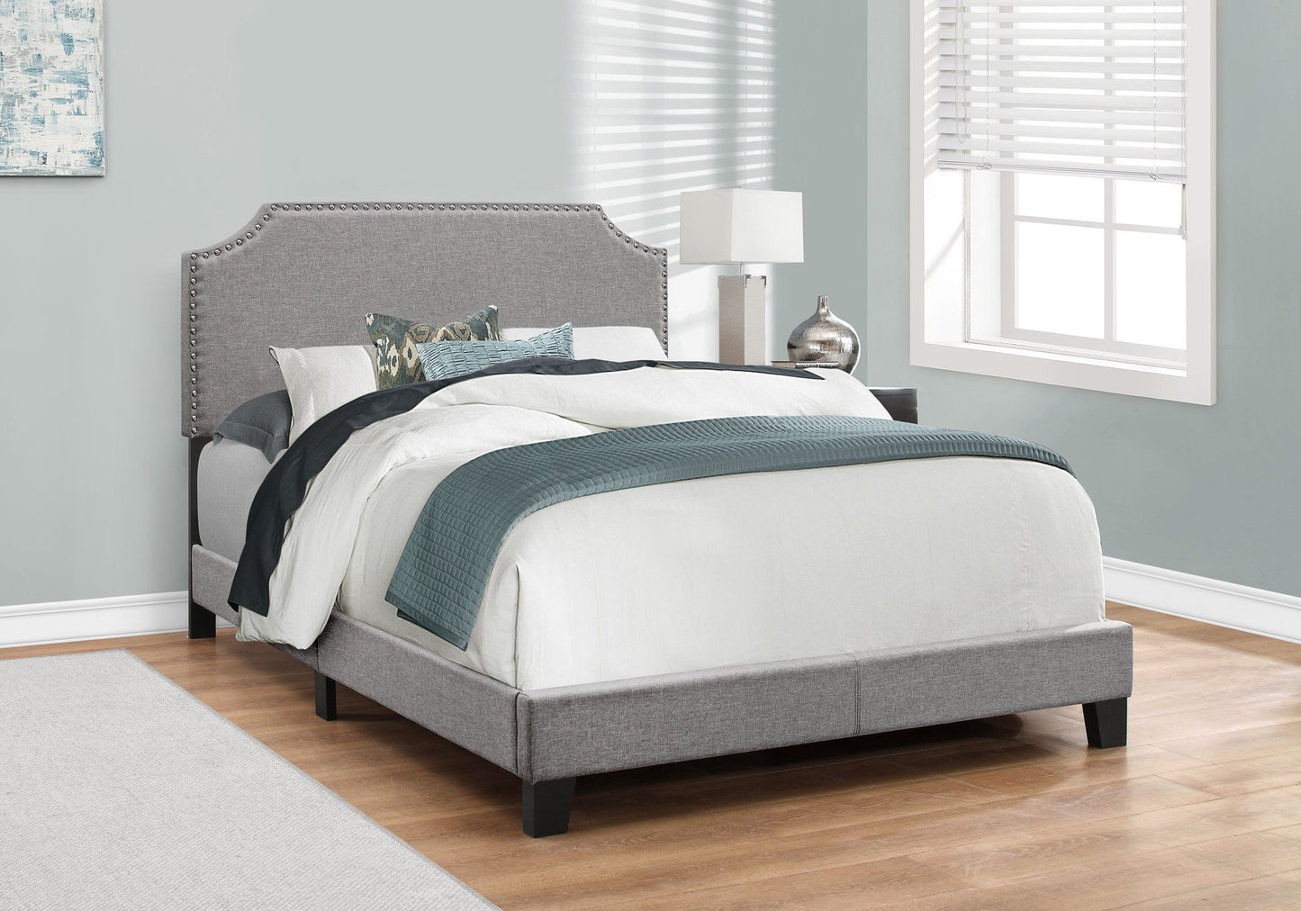Cama tapizada, transicional