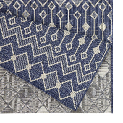 Sunshine - Alfombra de polipropileno para interior y exterior (2'7" x 7'3")