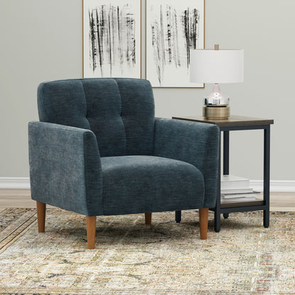 Joanne - Silla decorativa - Azul
