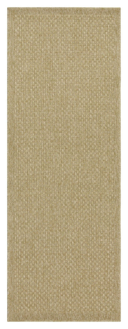 Alfombra Earth (80 cm x 220 cm) para interior y exterior, de yute.