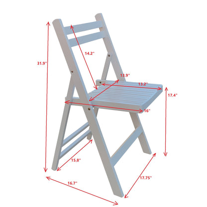 Silla plegable para eventos especiales (juego de 4)