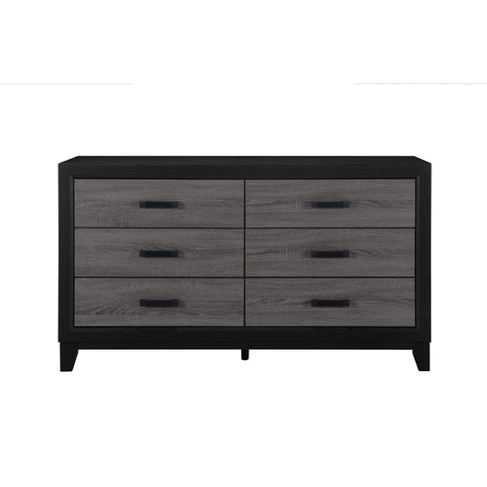 Soluto - Cómoda - Gris/Negro